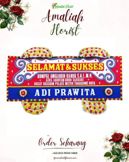 Papan Bunga Ucapan Selamat Kepuhrejo